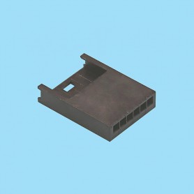 2679 / Caja para terminal de engaste simple fila - Paso 2,54 mm