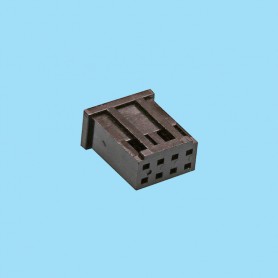 2685 / Caja para terminal de engaste doble fila - Paso 2,54 mm