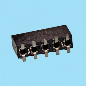 3916 / Conector hembra PCB recto SMD - Paso 3,96 mm