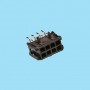 5760 | Micro conector macho acodado de potencia SMD - Paso 3,00 mm