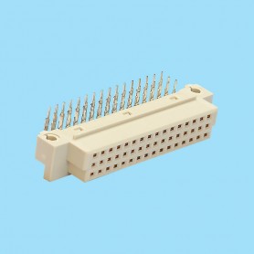2332 / Conector DIN 41612 - Hembra acodada (Tipo R/2)