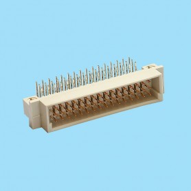 2327 / Conector DIN 41612 - Macho acodado PCB (Tipo C/2)