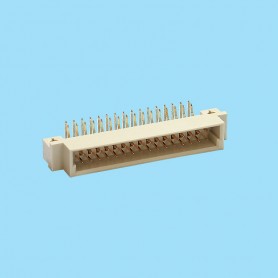 2227 / Conector DIN 41612 - Macho acodado PCB (Tipo B/2)