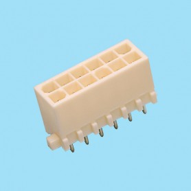 6715 | Conector macho recto de potencia - Paso 4,14 mm