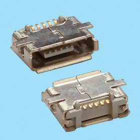 5632 / Micro conector USB tipo A / B hembra SMD