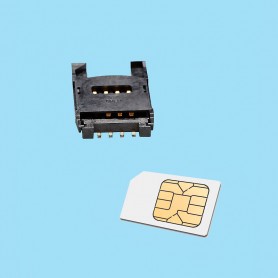 2441 / Conector para tarjeta SIM 6 contactos