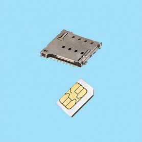 5562 / Conector MICRO SIM card tipo push-push