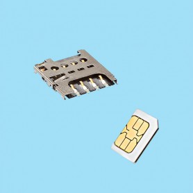 5563 / Conector MICRO SIM card tipo push-push