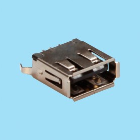 5608 / Conector hembra recto USB Tipo A - USB 2.0