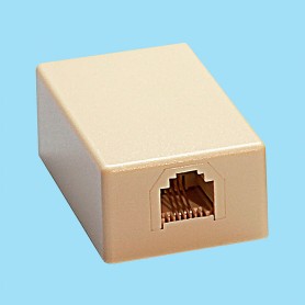 6901 / Base telefónica FCC-68 - Para montaje en superficies