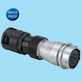 WY-ZB | In-line receptacle for plastic-hose IP55