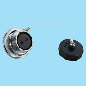 WS-ZMQ | Front-nut mount receptacle