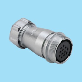 WS-ZP | In-line receptacle for metal-hose