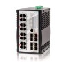 IGS-1608SM-16PH Series: Industrial Gigabit PoE Switch with 16-port IEEE 802.3af / 802.3at PoE+