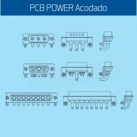 PCB POWER Series / PCB POWER Acodado 20A (Sub-D Combo)