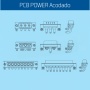 PCB POWER Series / PCB POWER Acodado 20A (Sub-D Combo)