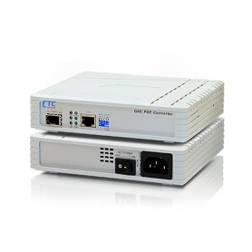 IFC-1000PSE Series: PoE Media Converter 100/1000Base-T to 1000Base-X SFP PoE