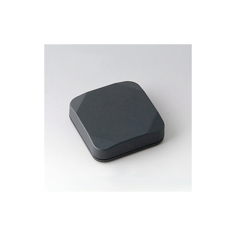 B1804118 / MINI-DATA-BOX S50 baja, tamaño 50x50x15mm, negro, hasta IP 65