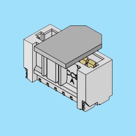 1027 / Conector recto polarizado SMD - Paso 1,00 mm