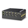 Nuvo-2610VTC Series / PC Industrial Embebido Intel® Elkhart Lake Atom® x6425E In-vehicle Fanless Computer with 4x M12 PoE+