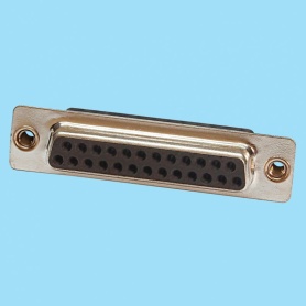 8003 / Conector hembra SUB-D recto engaste a cable