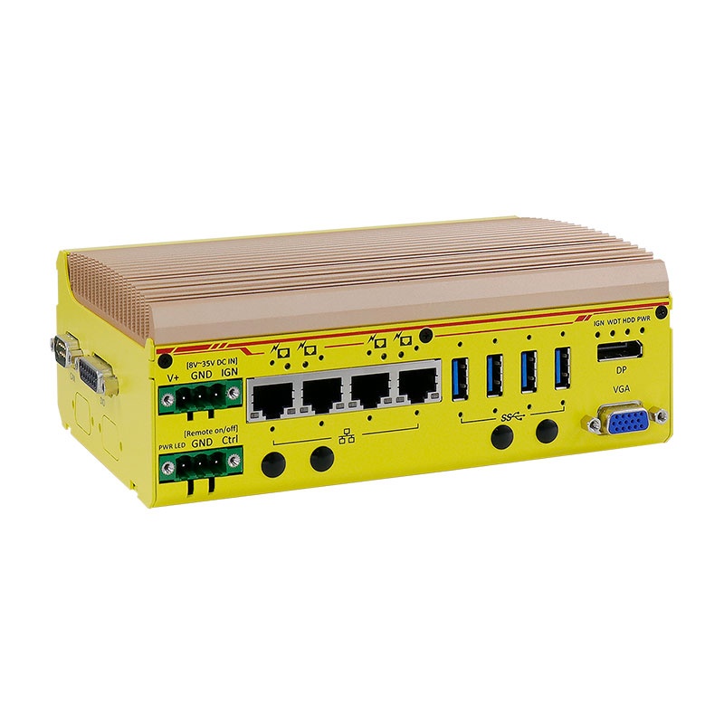 V551 Rack Controller POC-551VTC Series / AMD Ryzen™ V1000 Ultra-compact In-vehicle ...