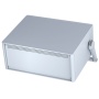 M6435335 / TECHNOMET R315H Caja de aluminio para instrumentación en gris claro con asa