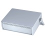 M6435135 / TECHNOMET R310H Caja de aluminio para instrumentación con asa en gris claro