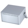 M6427335 / TECHNOMET R215H Caja de aluminio para instrumentación con asa en gris claro 275x250x150mm