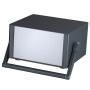 M6427334 / TECHNOMET R215H Caja de aluminio para instrumentación con asa en color negro 275x250x150mm