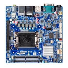 mITX-H610A / Mini-ITX with Intel® H610 Chipset, support 13th/12th Generation Intel® Core™ Processors