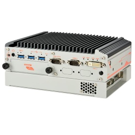 Nuvo-2600 Series / Intel® Elkhart Lake Atom® x6425E Fanless Computer with 4x PoE+, 7/15mm 2.5" HDD & PCIe Expansion Cassette