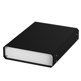 M5512119 / UNICASE SL2 Caja de aluminio para electrónica color negro 185x250x50mm
