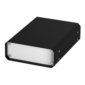 M5511119 / UNICASE SL1 Caja de aluminio para electrónica color negro 130x180x50mm