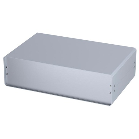 M5506110 / UNICASE 6 Caja de aluminio para electrónica color gris claro 474x300x134.5mm