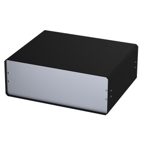 M5505119 / UNICASE 5 Caja de aluminio para electrónica color negro 367x300x134.5mm