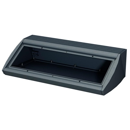 M5340119 / UNIDESK M400 Caja para aplicaciones de sobremesa con frontal inclinado color negro 400x200x102mm