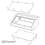 M5320115 / UNIDESK M200 Caja de aluminio para aplicaciones de sobremesa con frontal inclinado