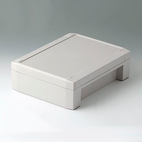C8017222 Caja robusta para electrónica SOLID-BOX 175 en light grey RAL 7035 7016 225x175x70mm IP 66, IP 67, IK 08