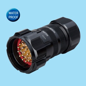 WL52J19TII | Male cable connector - Plug with clamping-nut 2 IP67