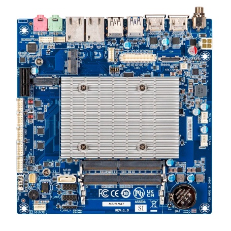 iTXL-6412A / Thin Mini-ITX Embedded Motherboard with Intel® Celeron® J6412 Processor, Dual Channel DDR4 memory