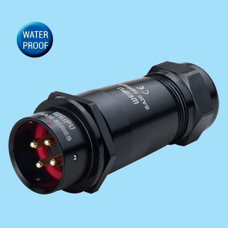 SA2011/P | In-line cable connector - Weipu SA20