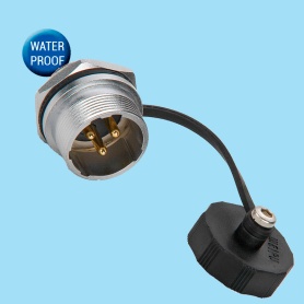 WF-ZM | Round flange receptacle IP67