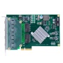 PCIe-PoE312M / 4-port Server-grade Gigabit 802.3at PoE+ Card with M12 x-coded Connectors