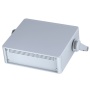 M6422035 / TTECHNOMET R107H Caja de aluminio para instrumentación con asa en gris claro 225x200x75