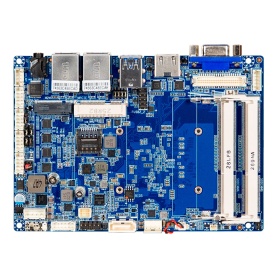 QBiP-3350B / 3.5” SubCompact Embedded Motherboard with Intel® N3350 Processor, Dual Channel DDR3L memory, 4 x COM
