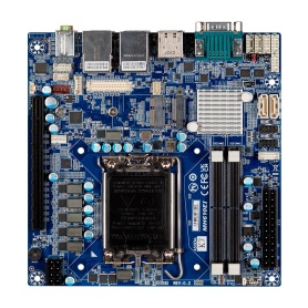 mITX-H610E / Mini-ITX with Intel® H610 Chipset, support 13th/12th Gen Intel® Core™ Processors, Dual channel DDR5 memory
