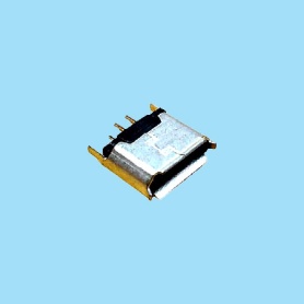 5375 / Micro conector USB hembra recto - MICRO USB