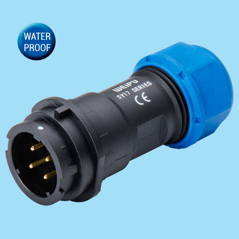 Sy Connector SY1711C/P | In-line cable connector male