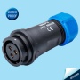 SY2111C/S | In-line cable connector en CENVALSA. Nylon series with bayonet coupling.